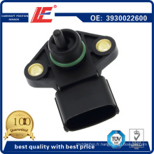 Auto Map Snesor Vehicle Manifold Sensor indicateur de transducteur de pression absolue 3930022600, 7472291, 5s2470, As196, Ms20, 84.291 pour Hyundai, KIA, Hoffer, Airtex